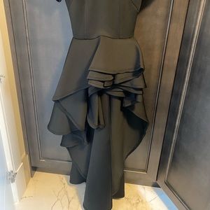 High low shirt with train